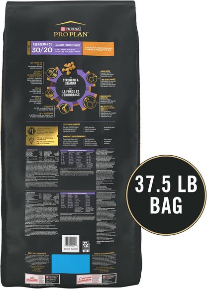 Purina proplan chicken and rice formula dog food 37.5lbs