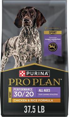Purina proplan chicken and rice formula dog food 37.5lbs