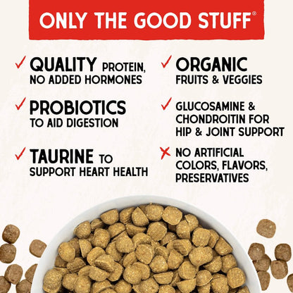 Raw coated kibble Stella and Chewy’s freeze dried oven baked cage free duck recipe