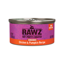 Rawz canned cat food chicken and pumpkin