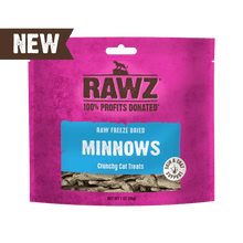Rawz Raw Freeze Dried Venison Cat Treats - Minnows Cat Treats
