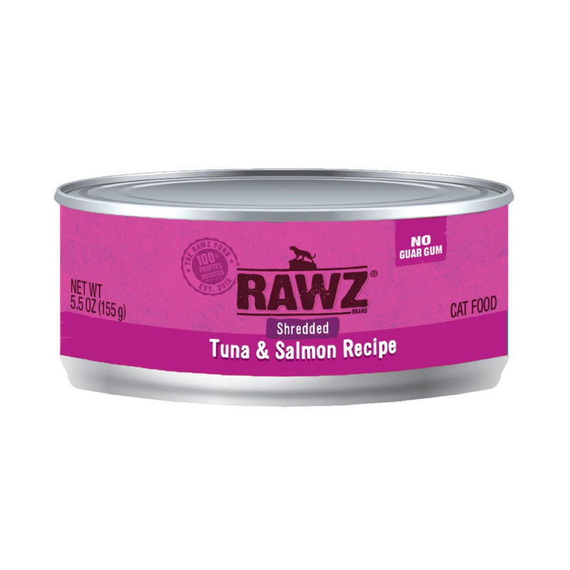 Rawz Shredded Tuna & Salmon Recipe Cat Food - Can