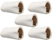 Redbarn 5 Pack ofChicken & Apple Flavor Naturals Filled Bone Dog Chews, Small, Made in The USA5