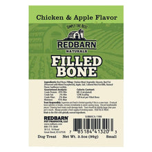 Redbarn 5 Pack ofChicken & Apple Flavor Naturals Filled Bone Dog Chews, Small, Made in The USA5