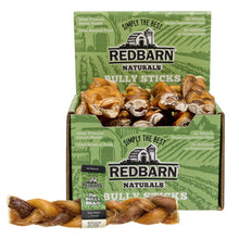 Redbarn 7" Braided Bully Sticks for Dogs. Natural, Highly Palatable, Long - Lasting Dental Chews Sourced from Free - Range, Grass - Fed Cattle (20 Sticks)