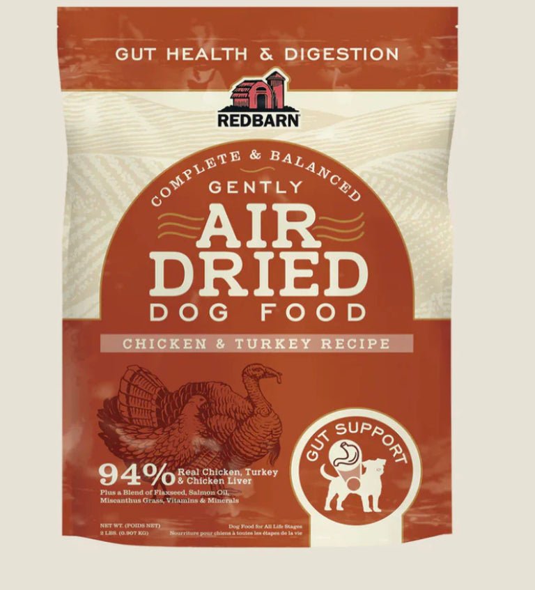 RedBarn - Air Dried Gut Health & Digestion Chicken & Turkey Recipe