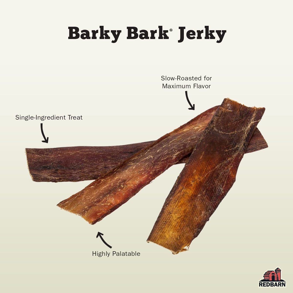 Redbarn Barky Bark (100% Beef Jerky) Large (1 - Count)