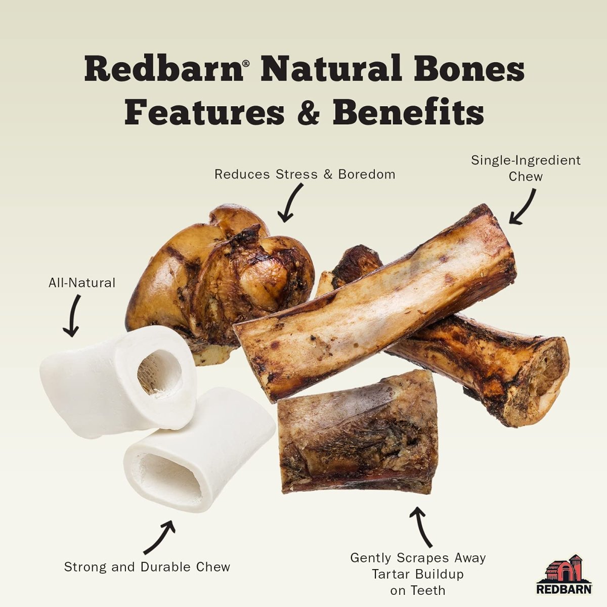 Redbarn Meaty Bone for Dogs, Large (1 - Count)