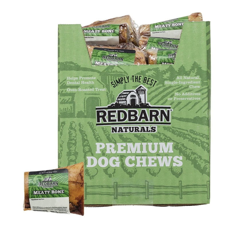 Redbarn Meaty Bones, All - Natural Single - Ingredient Chews Great for Aggressive/Power Chewers Small