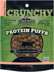 Redbarn Pet Products 700083 Protein Puffs Cat Salmon Dry - Pet - Food, 1 Oz