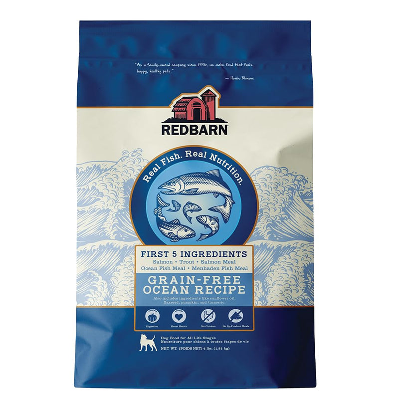 Redbarn Pet Products Grain - Free Ocean Recipe Dog Food 4lb