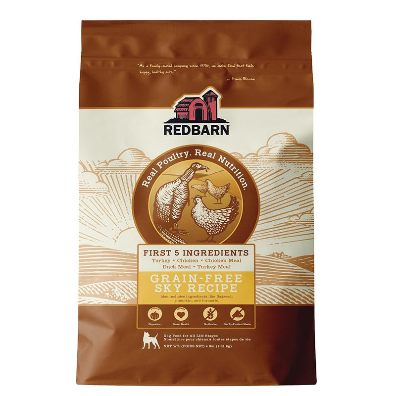 Redbarn Pet Products Grain - Free Sky Recipe Dog Food 4lb