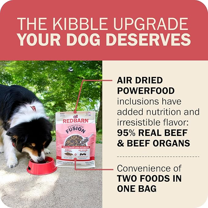 Redbarn powerfood fusion dog kibble 3.5 lbs