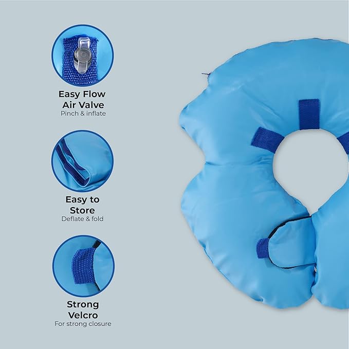 Remedy recovery inflatable recovery collar for dogs large