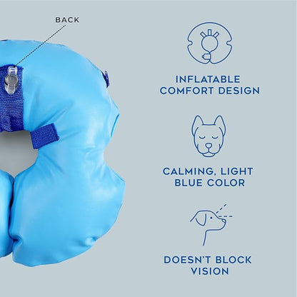 Remedy recovery inflatable recovery collar for dogs large