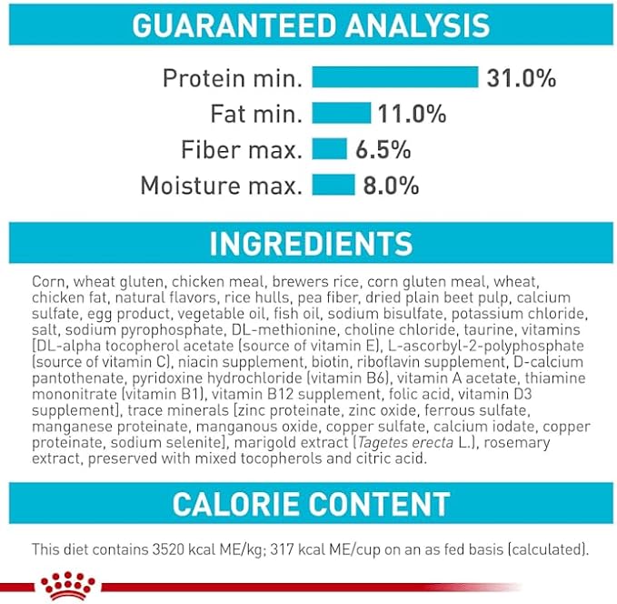 Royal Canin Feline Urinary Health, Dry Cat Food, 3lb