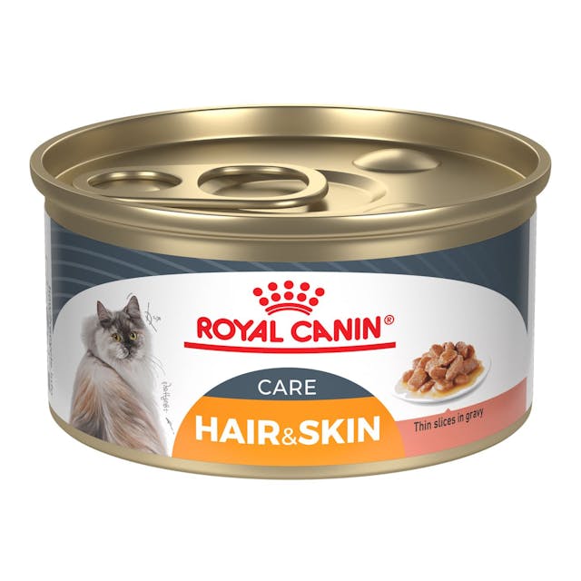 Royal canin hair and skin canned cat food 3oz