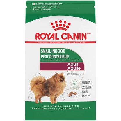 Royal Canin Small Indoor Adult Dry Dog Food, 2.5 lb Bag - Tailored Nutrition for Indoor Small Breed Dogs
