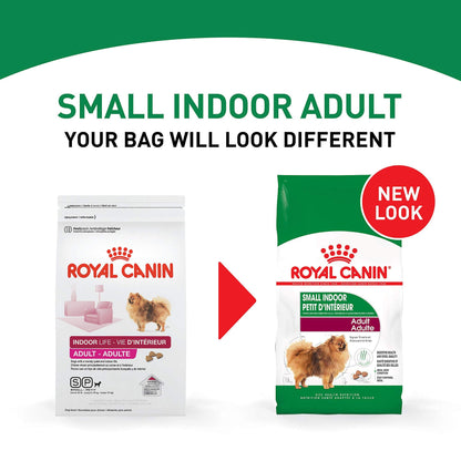 Royal Canin Small Indoor Adult Dry Dog Food, 2.5 lb Bag - Tailored Nutrition for Indoor Small Breed Dogs