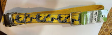 Coastal pet Ribbon Adjustable Dog Collar with Metal Buckle large 18-26” yellow daisy