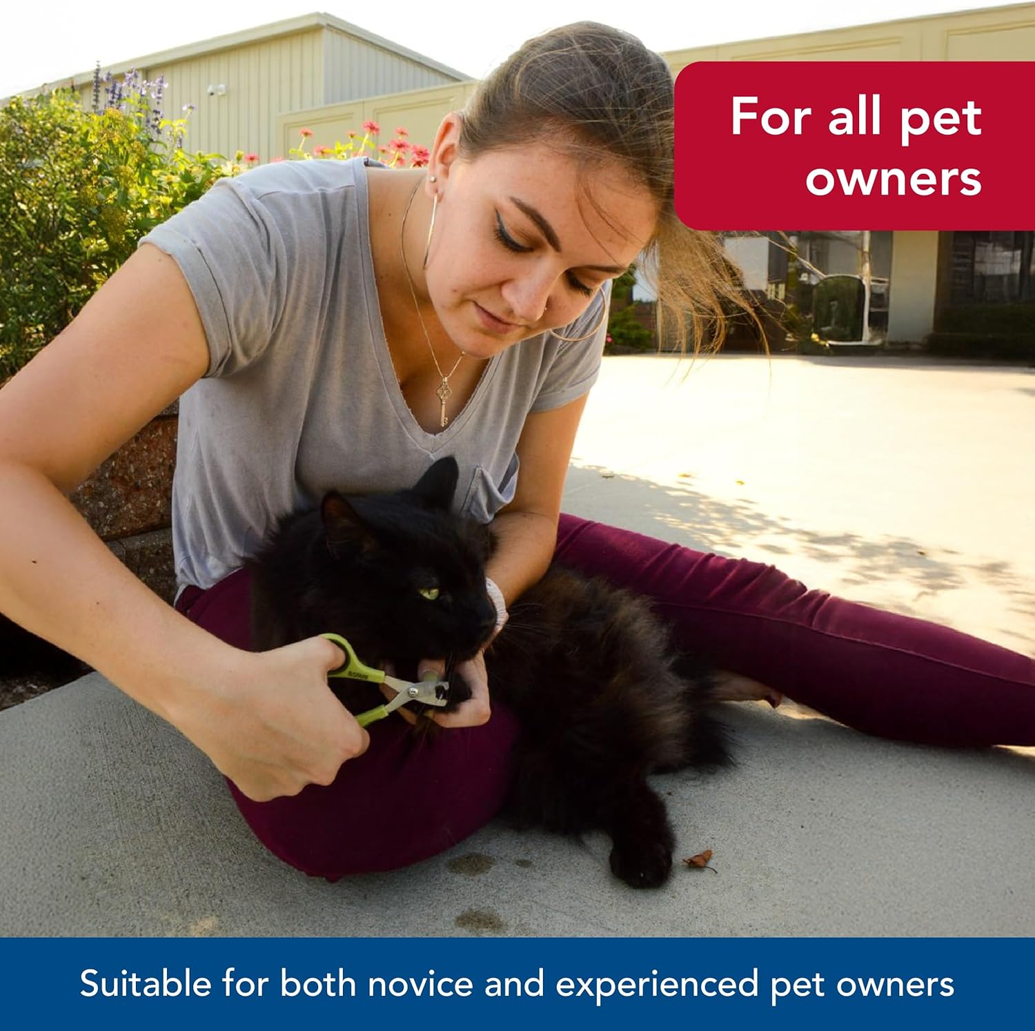 Safari cats and small animals stainless steel trimmer