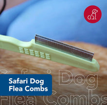 Safari double row flea comb