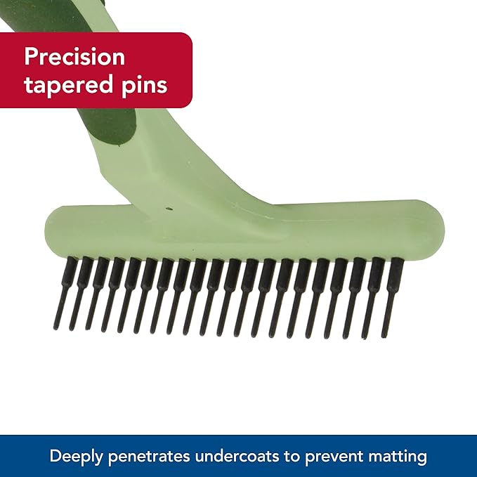 Safari double row rake de shed dog