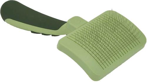 Safari stainless steel pin flexible slicker cat brush