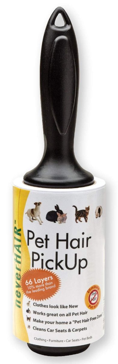 Savory Prime Neverhair Pick Up Roller For Pets - Easily Removes Hair