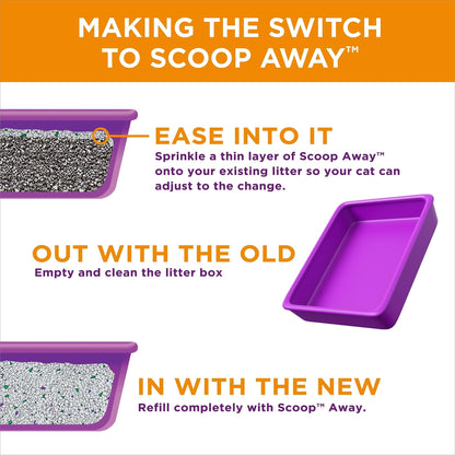 Scoop Away Multi - Cat, Scented Litter - 14 Lb