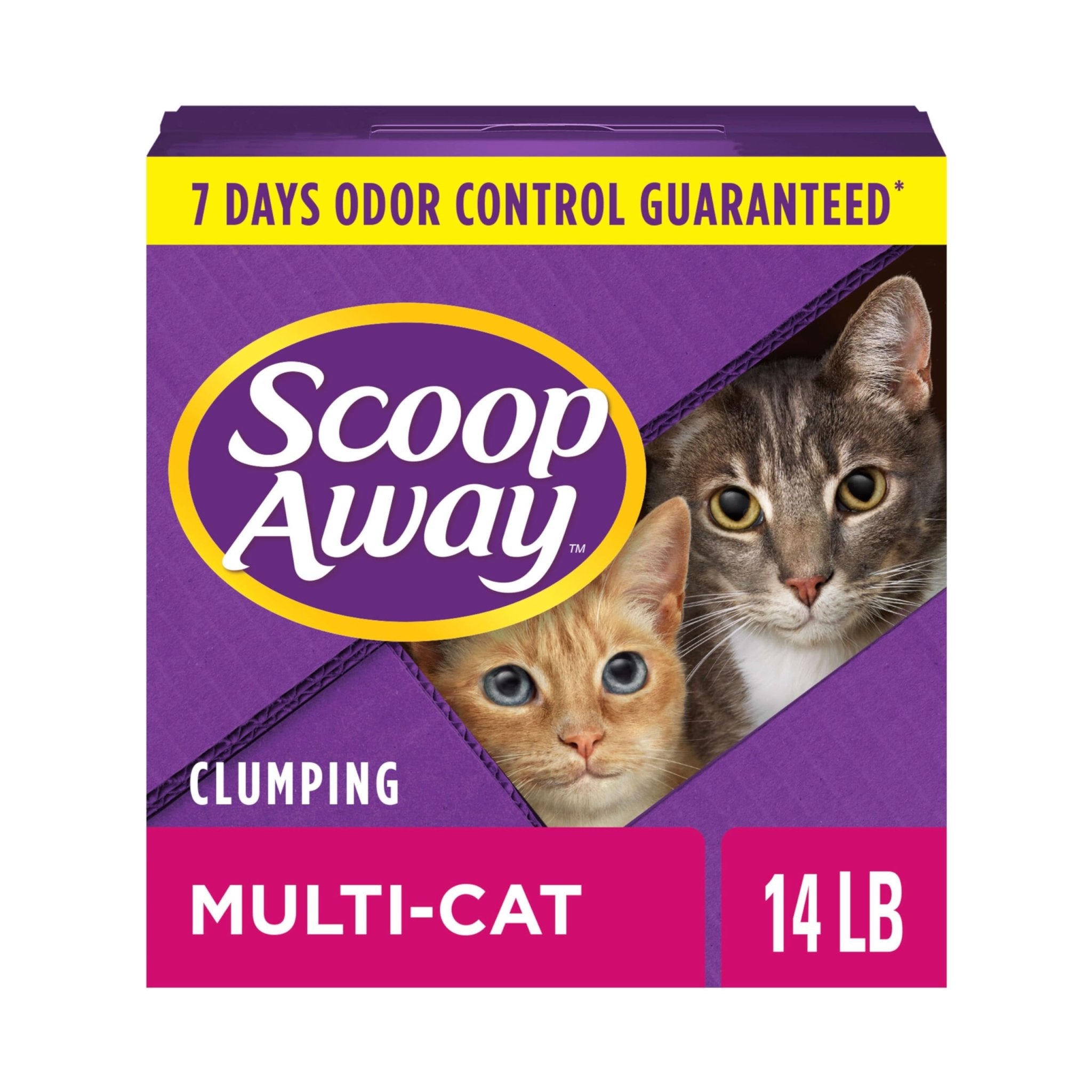 Scoop Away Multi - Cat, Scented Litter - 14 Lb