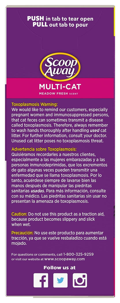 Scoop Away Multi - Cat, Scented Litter - 14 Lb