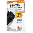 SENTRY Pet Care Fiproguard Flea and Tick Prevention for Dogs - 5 - 22 Pounds - 3 Month Supply of Topical Flea Treatments