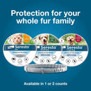 Seresto Large Dog Vet - Recommended Flea & Tick Treatment & Prevention Collar for Dogs Over 18 lbs. - 8 Months Protection