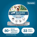 Seresto Small Dog Vet - Recommended Flea & Tick Treatment & Prevention Collar for Dogs Under 18 lbs - 8 Months Protection