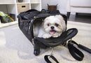 Sherpa on Wheels Indoor Pet Dog Carrier For Large Breeds - Large - Black