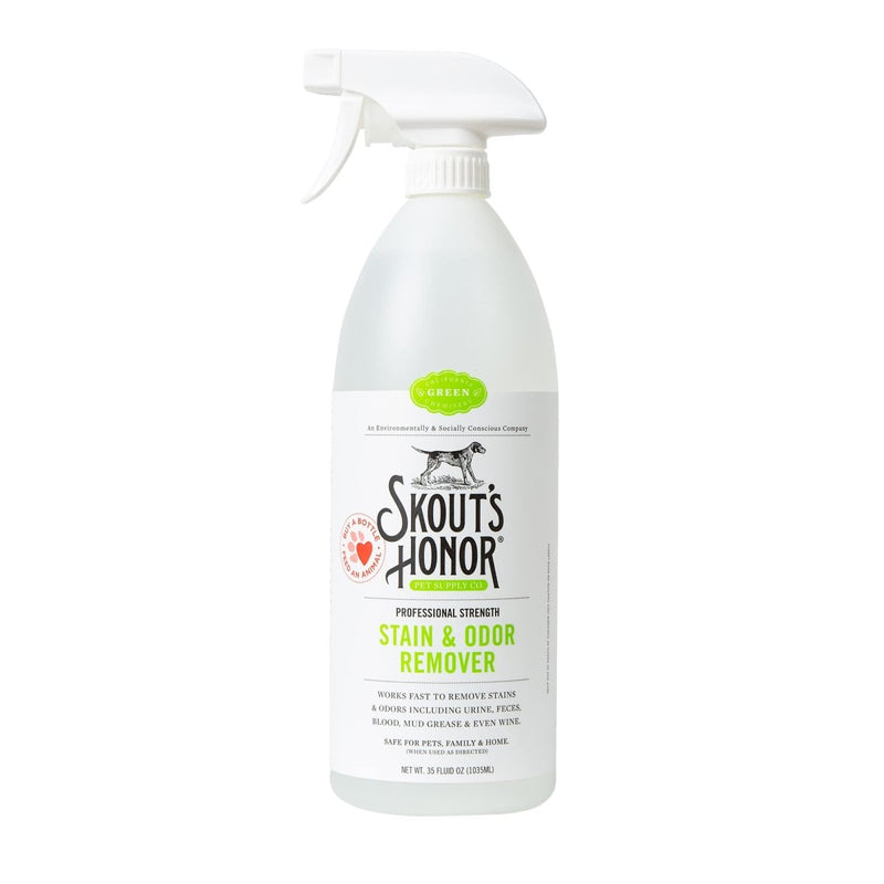 Skoutâ€s Honor Professional Strength Stain and Odor Remover - Laundry Safe - 35 oz - Trigger Spray Bottle