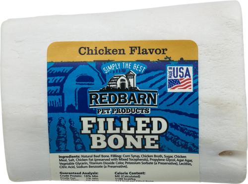 Small filled bone Redbarn chicken flavor