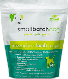 Smallbatch freeze dried lamb recipe Pattie’s 14oz