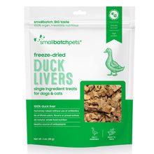 smallbatch Freeze - Dried Liver Treats for Dogs & Cats – Single - Ingredient, Protein - Rich, All - Natural Snacks – 100% Humanely Sourced – No Additives or Preservatives – (3 oz, Duck)