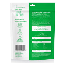 smallbatch Freeze - Dried Liver Treats for Dogs & Cats – Single - Ingredient, Protein - Rich, All - Natural Snacks – 100% Humanely Sourced – No Additives or Preservatives – (3 oz, Duck)