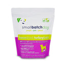 Smallbatch Pets Freeze - Dried Premium Raw Food Diet for Dogs, Turkey Recipe, 14 oz, Made in The USA, Organic Produce, Humanely Raised Meat, Hydrate and Serve Patties, Single Source Protein, Healthy