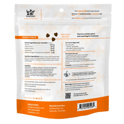Soft Chewables Tater Totâ€s Sweet Potato Flavor CBD For Dogs - 3 mg