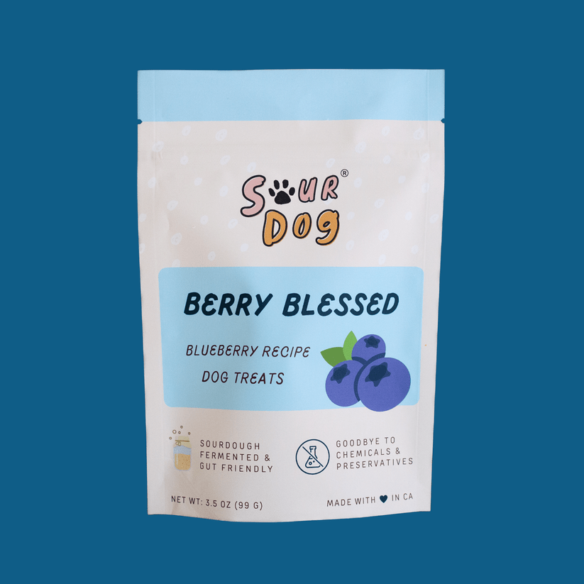 Sour dog berry blessed blueberry dog treats