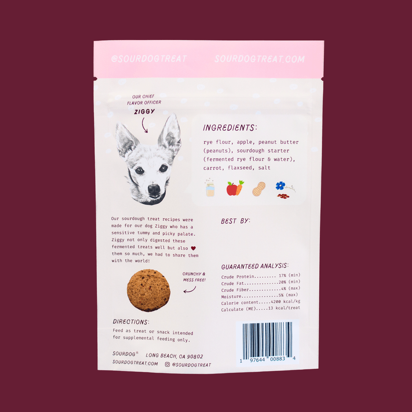 Sour dog crunch munch apple and carrot recipe dog treats