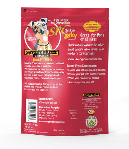 SPChicken jerky dog treats