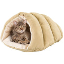 SPOT Cuddle Cave Dog Bed for Cats & Small Dogs - Calming & Cozy Covered