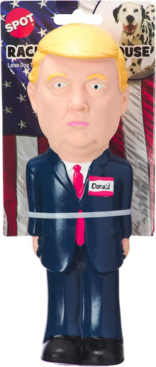 Spot Donald trump dog latex toy