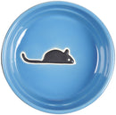 SPOT Ethical Pet Fresco Cat Dish - 5 - Inch - Blue