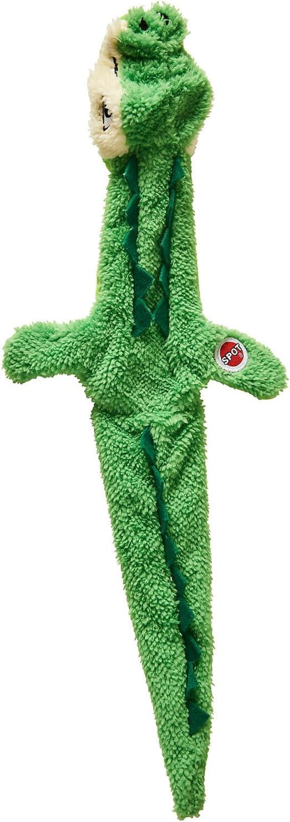 Spot love the earth crocodile crinkle dog toy